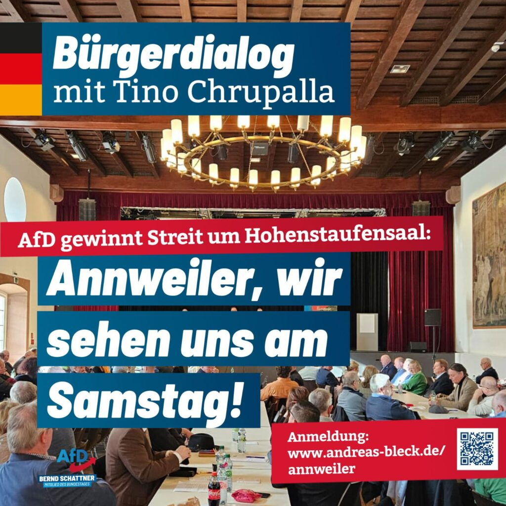 OL-Gericht entscheidet nach Recht und Gesetz, für AfD Veranstaltung in Annweiler !